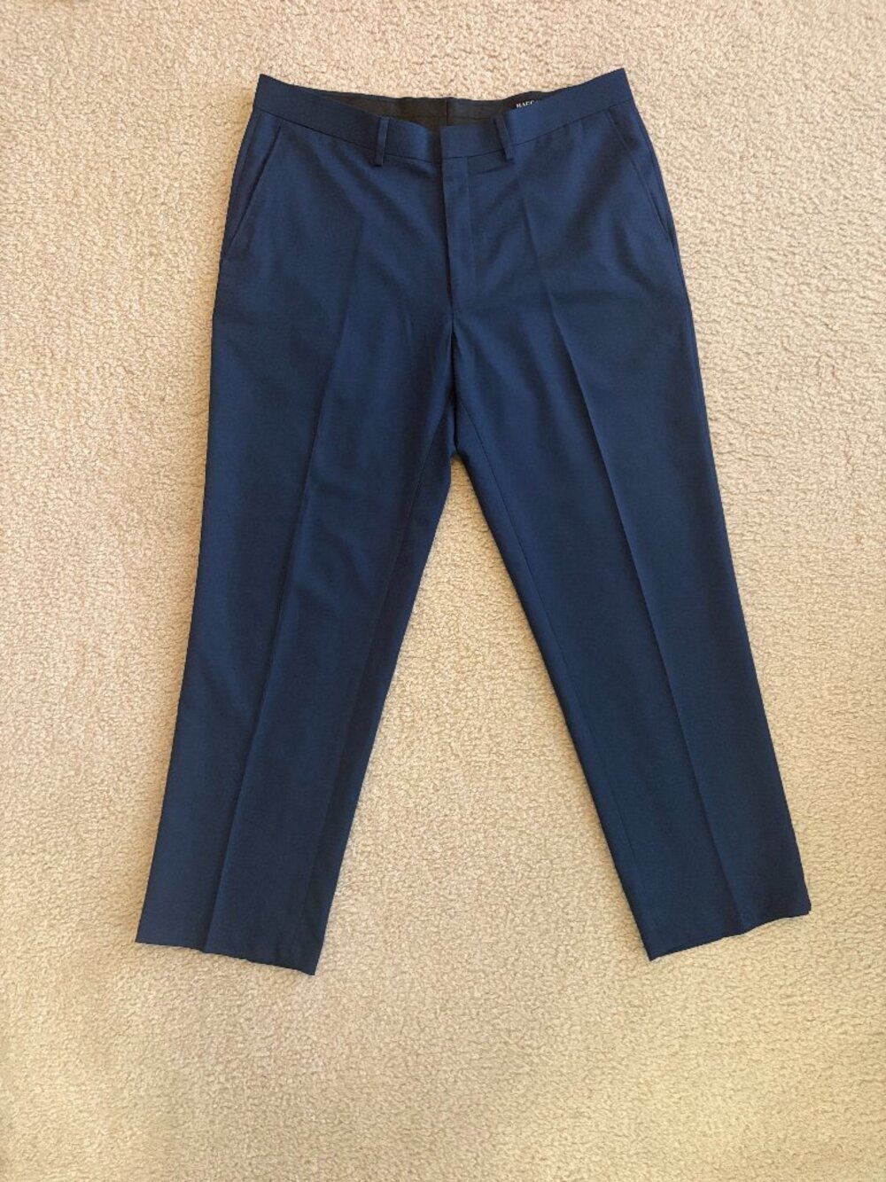 Haggar Tailored Fit Travel Performance Suit Pants – Size 36x29 – Navy